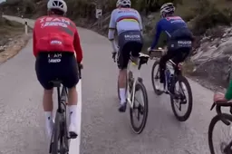 📸 Wereldkampioenen onder elkaar: massastart-fenomeen Swings traint in Spanje mee met Van der Poel