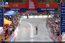 Dubbelslag op Willunga Hill voor Sarah Gigante, ook Nederlandse Nienke Vinke bij de pinken