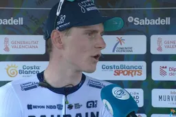 Meesterdaler Mohoric had zijn zinnen gezet op de rit: 'Wilde in de afdaling niet te veel risico's nemen