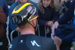 Evenepoel baseert viering in Figueira Champions Classic op tennisser: 'Zat al een tijdje in mijn hoofd'