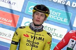 Visma | Lease a Bike kent wederom rustig Tirreno-dagje: 'We hadden vandaag niet veel te winnen'