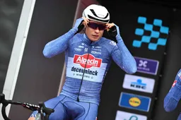 Philipsen in zijn nopjes na zege en vlekkeloze lead-out: 'Heel blij met hoe het gaat'