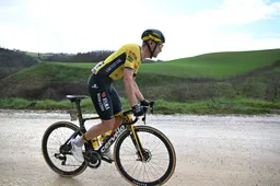 Vermote streed namens Visma | Lease a Bike 'bijna voor de overwinning': 'Helaas is het net niet gelukt'