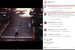 📸 Van der Poel reageert onder Instagrambericht Pogacar: 'Ik word hier een beetje bang van, maat'