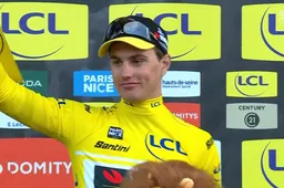 Olav Kooij moest zich naar boven hijsen in Parijs-Nice, Matteo Jorgenson geeft shoutout naar broers Van Dijke