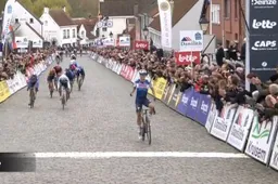 Merlier legt uit waarom het een klein wonder was dat hij won in Nokere: 'Er was wel even paniek'