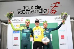 BORA-hansgrohe met twee man op eindpodium Romandië: 'Een erg sterke prestatie als team'