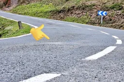 📸 Fan toont hobbel in bocht van drama-crash in Baskenland, Vingegaard-verhaal klopt niet helemaal