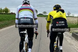 📸 Van der Poel op verkenning Amstel Gold Race met landgenoten Eenkhoorn en Van Dijke