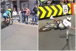 🎥 Roglic rijdt verkeerd, maar overklast rivalen alsnog; Evenepoel zelfs met crash sneller dan Vingegaard