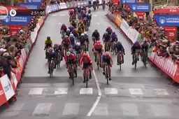 Rustig ritje wordt valpartijen-chaos! Alison Jackson snelste in bochtige en verregende finale Vuelta