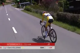 Bij de tussenpunten nog trager, maar aan de finish veruit de rapste: Vollering wint ook tijdrit in Zwitserland