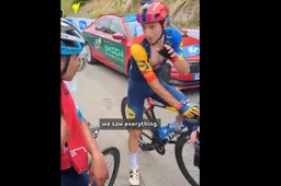 🎥 Ciccone en Buitrago bekvechten: 'We hebben gezien wat je deed, dit is niet correct'