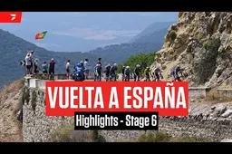 🎥 Samenvatting etappe 6 Vuelta a España 2024: van start tot finish volle bak koers