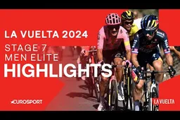 🎥 Samenvatting etappe 7 Vuelta a España 2024: Van Aert zoeft dankzij vlieggewicht Kuss naar tweede ritzege