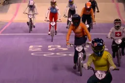 BMX-zilver met een gouden randje voor Nederlandse Veenstra, Franse sweep bij mannen en zware val