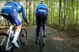 🎥 'We reden in zone MVDP'; parttime ploegmakker legt WK gravel-verkenning Van der Poel en co vast en uit