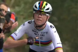 'Niemand weet waar ik mee bezig ben', zegt Fem van Empel, die met duidelijk winst-gebaar haar gram haalt