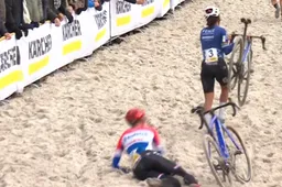 Lucinda Brand kan lachen na buiteling in 'cyclocross grote ronde': 'Consistentie is mijn superpower'