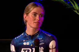 FDJ-Suez stelt Demi Vollering en Lars Boom voor: van 'laptop met lach dichtklappen' tot 'bonjour, croissant'