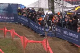 Van der Poel vliegt in figuurlijke privéjet naar de overwinning in Besançon en wint vijfde cross op rij