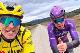 Met dank aan boezemvriend Gesink kreeg Bol aan de andere kant van de wereld een passend wielerafscheid