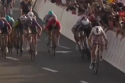 Van Poppel eerste renner met tweede gele kaart, en moet oppassen: 'Als ze iets strenger waren geweest'