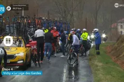 '7 ploegen zeiden dat we zouden stoppen, 2 ploegen wilden zich aansluiten bij de meerderheid', vertelt Naesen na herstart