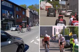 🎥 Ook in Luik-Bastenaken-Luik onveilige taferelen: twee (!) auto's op het parcours, 'fan' fietst mee met vrouwenkoers