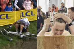 Pogacar stelt Strava-fans teleur na 'één van de hoogste powers die ik heb gezien' en geniet na crash van Roubaix-douche