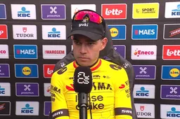 X lacht zich rot om 'Stannardje' van Visma, maar Zonneveld hoorde vooral heel pijnlijke Van Aert-uitspraak