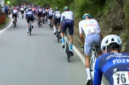 Tiberi ziet Giro-droom in duigen vallen: 'Het werd na de inspanningen van een dag eerder alleen maar slechter'