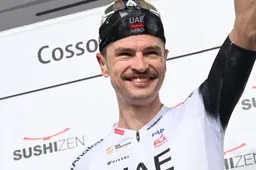 In zijn achtertuin had Vine geen trek om vooruitgeschoven pion te spelen: 'Was hier zeker om de etappe te winnen'