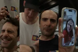 🎥 Weddenschapje verloren! Pedersen scheert hoofd van ploegmaat kaal, Longo Borghini ziet het lijdzaam toe