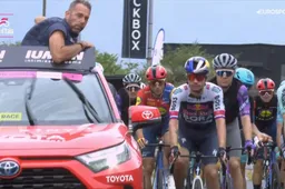 primoz roglic giro neutralisatie