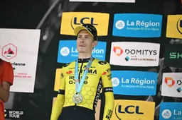 Vingegaard spaarde tweede plekken in de Dauphiné, en weet wat hem nog stokt: 'Dat was ook ingecalculeerd'
