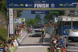 Oekraïner Tsarenko blijft vanuit vroege vlucht favorieten in Slovenië knap voor, Johannessen nieuwe leider