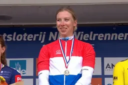 Eerst Covid, nu de EK-trui: Wiebes looft SD Worx, maar kan rood-wit-blauw andermaal lang niet tonen