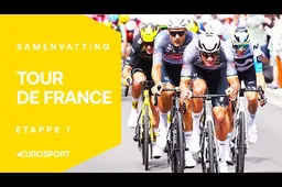 🎥 Samenvatting etappe 1 Tour de France 2025: stoelriemen vast, Vingegaard heeft plannen!