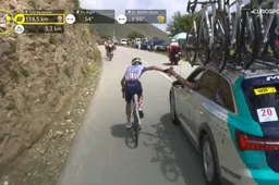 Lenny Martinez pleit nog altijd onschuld over plakbidon in Tour: 'het is ingewikkeld als je op een bergpas rijdt'