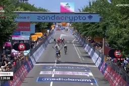 Na waaierspektakel is het Wiebes die Vos klopt in etappe 5 Giro Donne, Van der Breggen slaat mooie slag in klassement