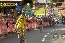 Ferrand-Prévot zet met ritzege in gele trui dik uitroepteken achter Tourzege na late uitval, Vollering tweede in rit én klassement