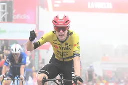 Visma | Lease a Bike moet mogelijk met handen aan de bagagedrager van Vingegaard: 'Pogacar is hier niet, hè'