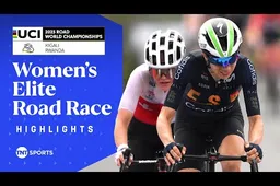 🎥 Samenvatting WK wielrennen 2025 - elite vrouwen: De race die je gezien moet hebben, om het te geloven