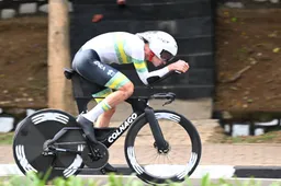 Jay Vine zet ambitieus plan kracht bij met vliegende tijdrit in Australië, jonkie van Lidl-Trek wint bij de dames