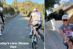 🎥 Na Costa Blanca-wheelie wakkert Van der Poel nieuwe geruchten aan door Strava-KOM met triatlon-legende