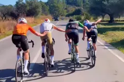 🎥 Nog meer trainingskilometers voor Mathieu van der Poel, maar is dit niet valsspelen?