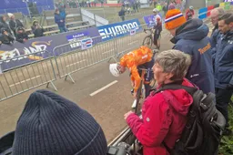 Tibor Del Grosso werd en maakte zenuwachtig in laatste minuten voor zijn eerste WK-inspanning