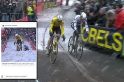 Van der Poel deelt steunbetuiging aan Wout van Aert, hoe lang ligt hij er na geslaagde operatie uit?