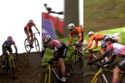 Actie van het WK bezorgt Bentveld 'koffieritje in regenboog' met Brand: 'Als ik hier de hekken in rijd, ook prima'